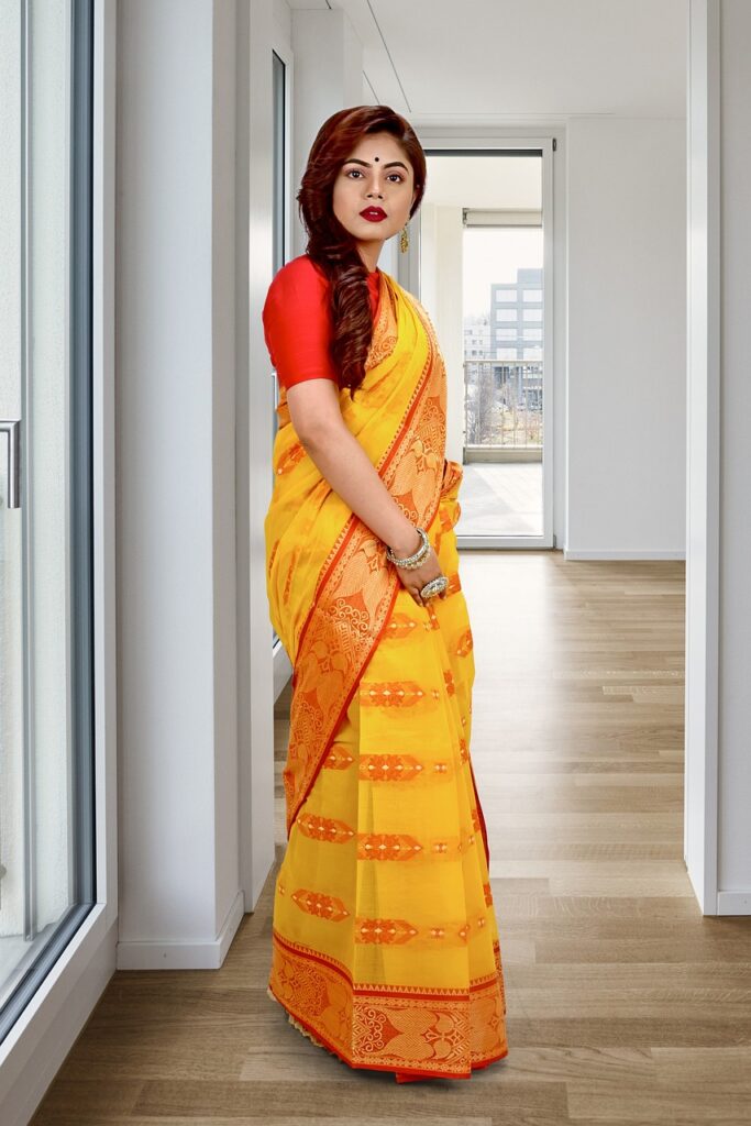 pure cotton saree